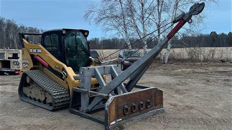 skid steer winch|recovery winch for skid steer.